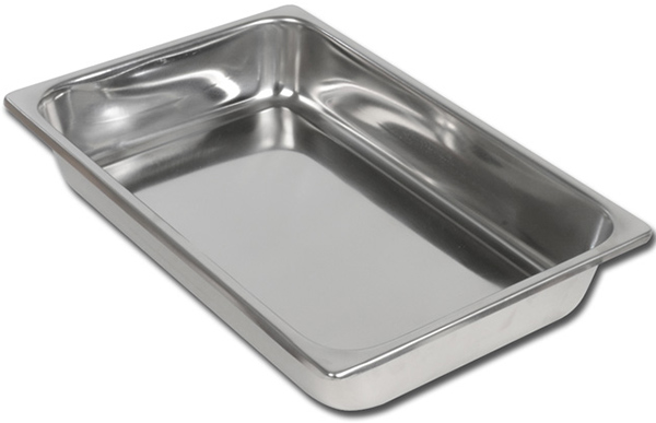 VASSOIO INOX 306x196x50 mm