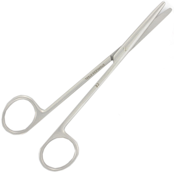 FORBICI METZENBAUM RETTE / CURVE  18cm