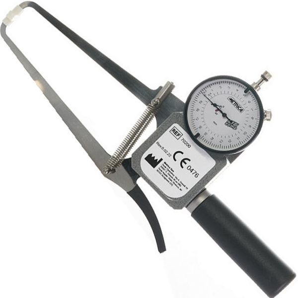 PLICOMETRO MECCANICO METRICA ref. 72000 - scala 0-40mm - con astuccio in legno