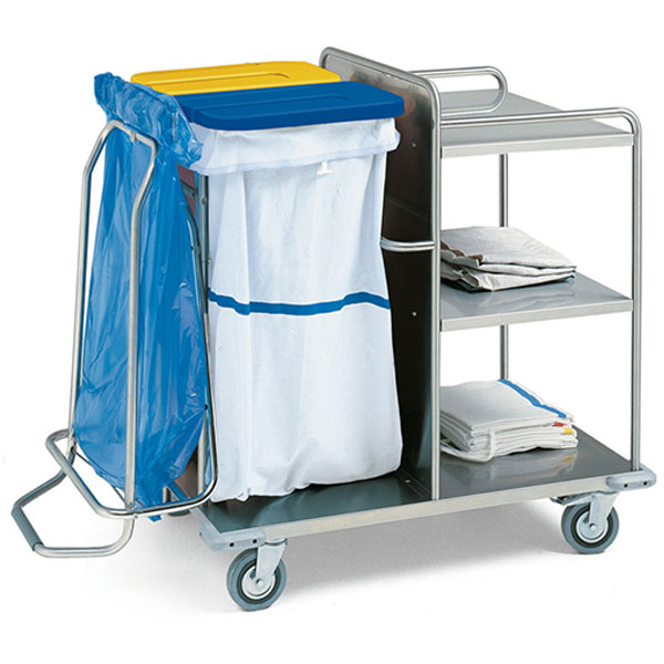 CARRELLO LAVANDERIA - con paraspigoli agli angoli