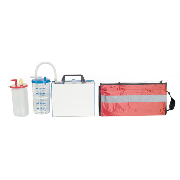 ASPIRATORE CHIRURGICO A BATTERIA MINI ASPEED PRO - 1Lt - 30Lt/min - scocca in metallo