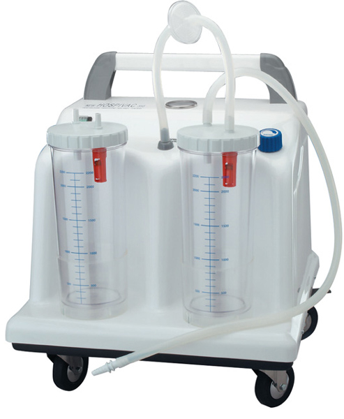 ASPIRATORE TOBI CLINIC - con 2 vasi da 2Lt - 60Lt/min - 230 V