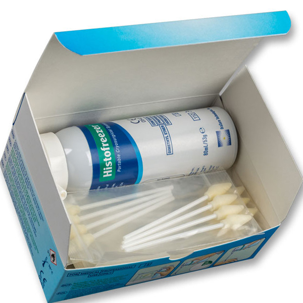 CRIOTERAPIA HISTOFREEZER® MIX MINI - 80 ml + 15 applicatori 2 mm e 15 applicatori 5 mm