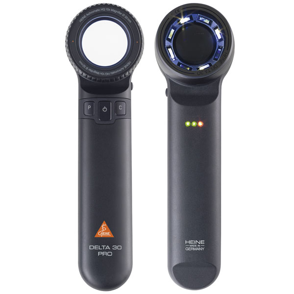 DERMATOSCOPIO HEINE DELTA 30 PRO - ZOOM 10X - K-235.28.305 - con astuccio