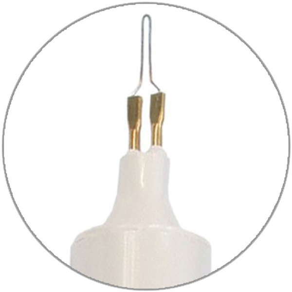 TERMOCAUTERIO ELETTROCAUTERIO TERMOCAUTERE a batteria GINECOLOGICO stelo lungo - monouso sterile 1200°C - punta fine - conf. 10pz