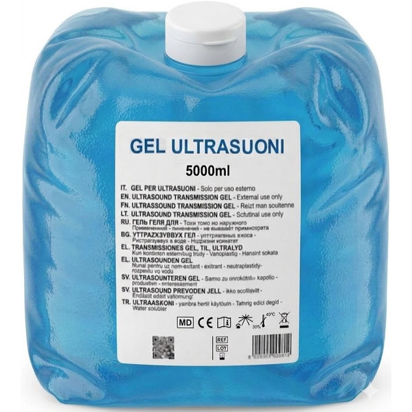 GEL ULTRASUONI PER ECOGRAFIA E TERAPIE CON APPARECCHI MACCHINARI - sacca  5Kg