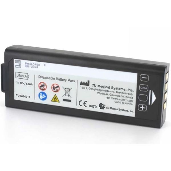 BATTERIA AL LITIO 12V 4,2Ah lunga durata - non ricaricabile - per defibrillatore e trainer I-PAD NF-1200