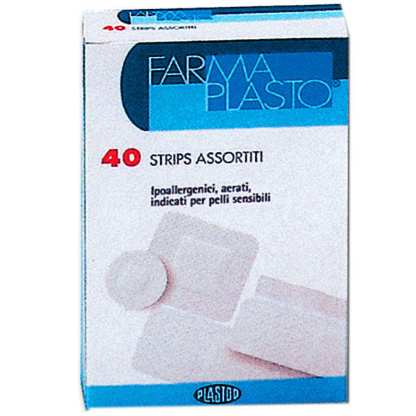 SCATOLA CEROTTI SENSITIVE IPOALLERGENICI - varie misure - 40pz x 80 astucci - conf.3200pz