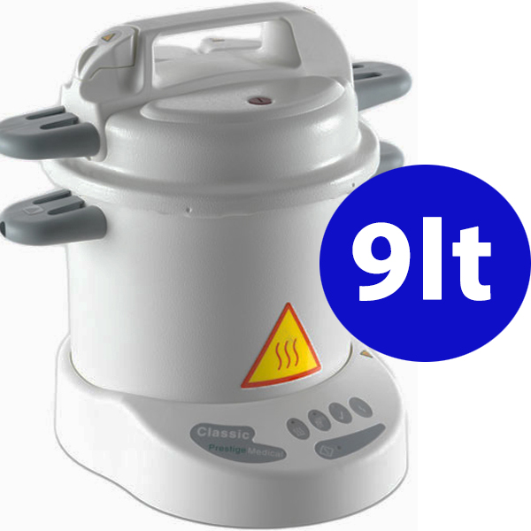 AUTOCLAVE PRESTIGE MEDICAL - CLASSE N - potenza 1.500W - capacità 9lt