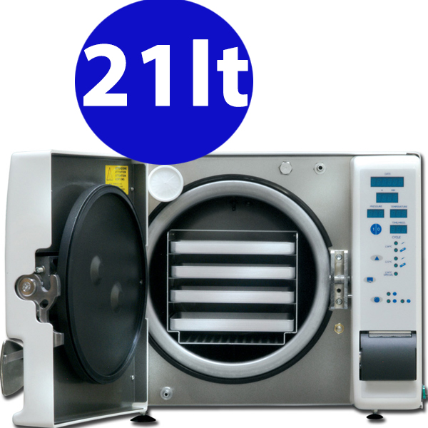 AUTOCLAVE TECNO GAZ ANDROMEDA VACUUM XP - CLASSE S - capacità 21lt