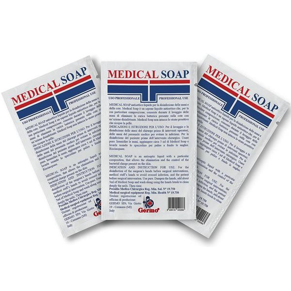 SAPONE DISINFETTANTE MEDICAL SOAP - bustina da 5ml - conf. 500pz