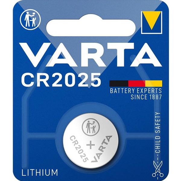 BATTERIA LITIO BOTTONE 3V - CR2025 - CR2016 - CR2032