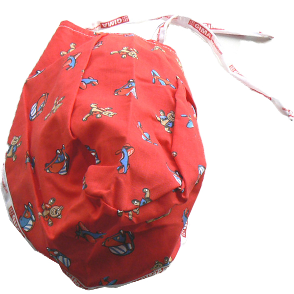 CAPPELLINO / CUFFIA CHIRURGICA PER SALA OPERATORIA in cotone - varie fantasie