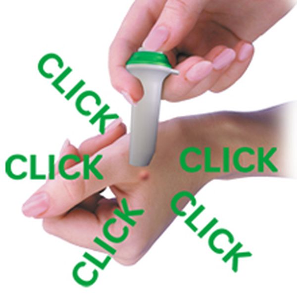 DISPOSITIVO ELETTRICO ECO CLICK - antiprurito punture insetti