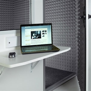  CABINA AUDIOMETRICA - 32 dB - ventilazione interna - cm 209x209x218 